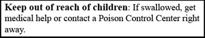Keep Out Of Reach Of Children (Bioken Hand Sanitizer Keep Out Of Reach Of Children)